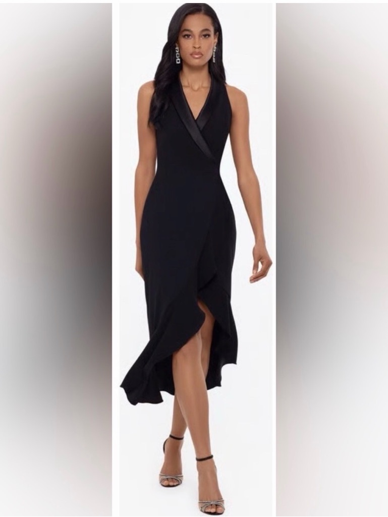Xscape Women‘s Black Formal Dress